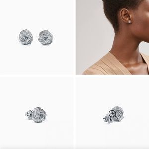 Tiffany & co knot earrings